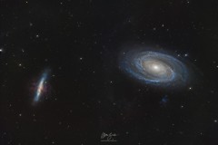 M81 e M82 - Mario Sandri