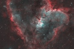 Nebulosa Cuore in HOO - Daniele Cuomo Coppola