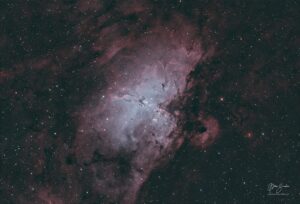 Scopri di più sull'articolo La Meraviglia della Nebulosa Aquila: Un Viaggio tra Stelle e Polveri Cosmiche