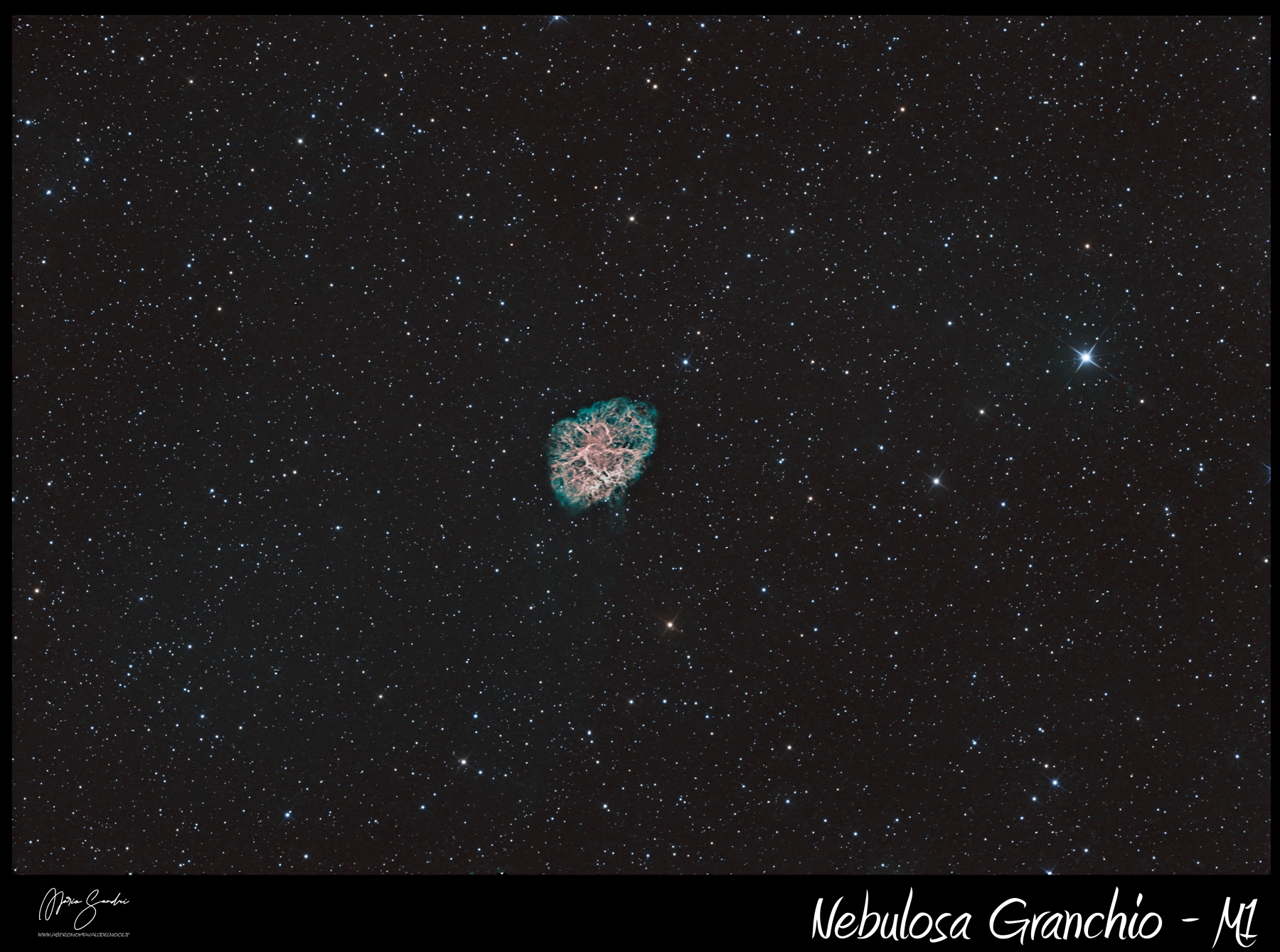 Scopri di più sull'articolo M1: La Nebulosa del Granchio – Una Sorpresa Inaspettata