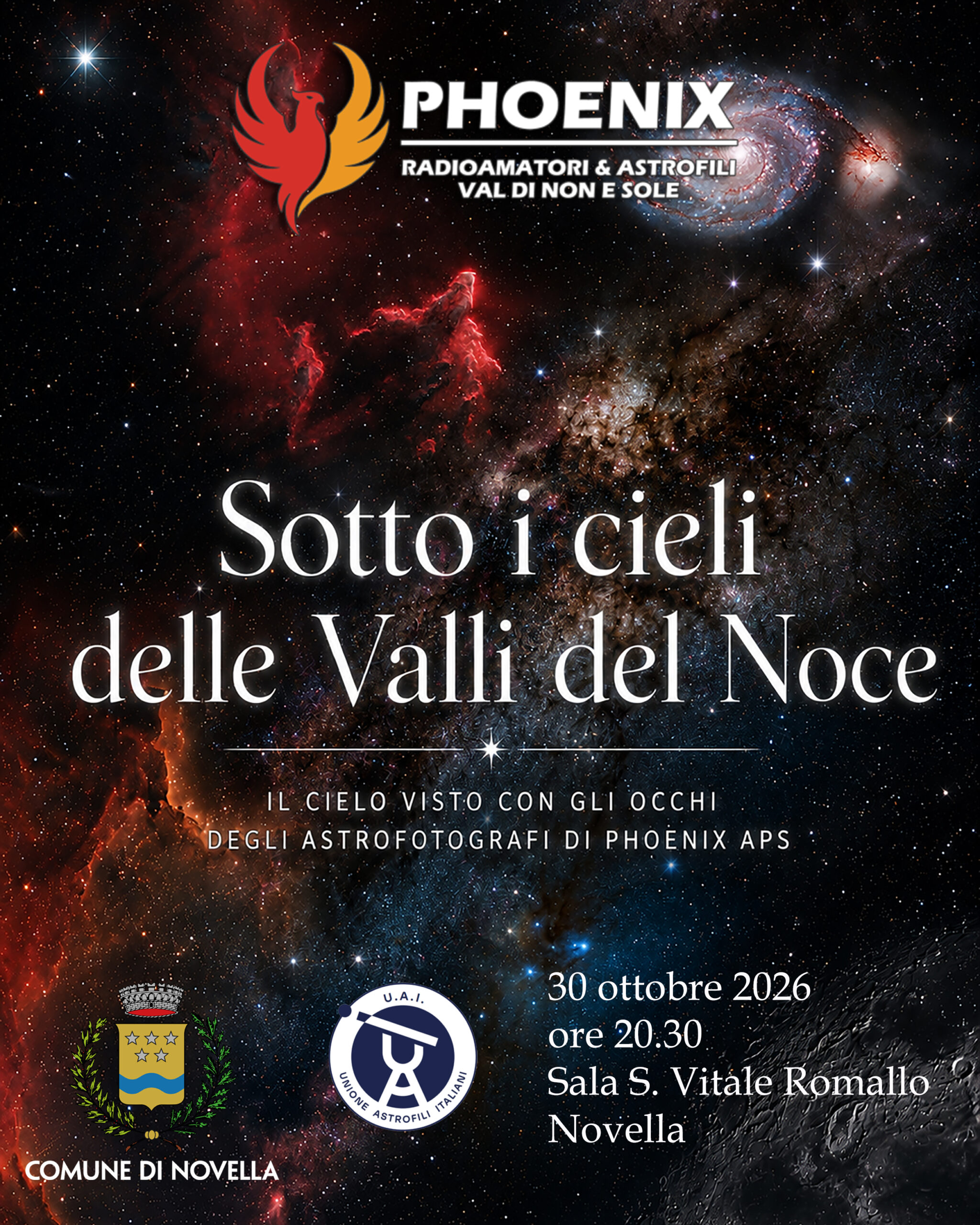 Al momento stai visualizzando Sotto i cieli delle Valli del Noce: l’astrofotografia protagonista a Novella